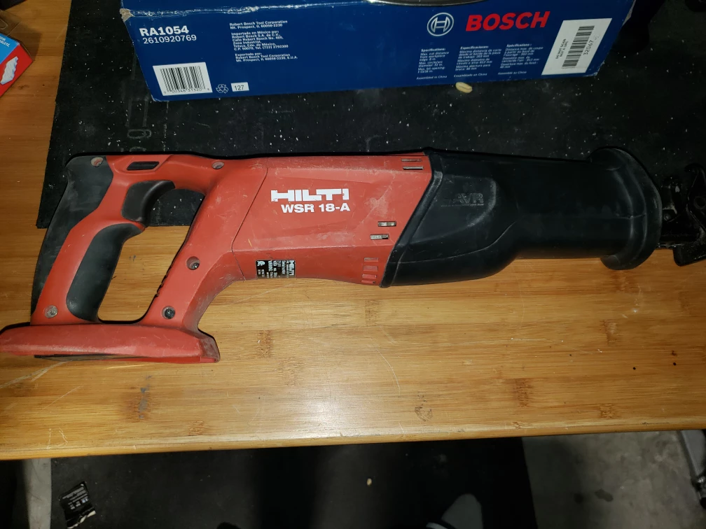 Hilti Reciprocating Saw WSR 18-A