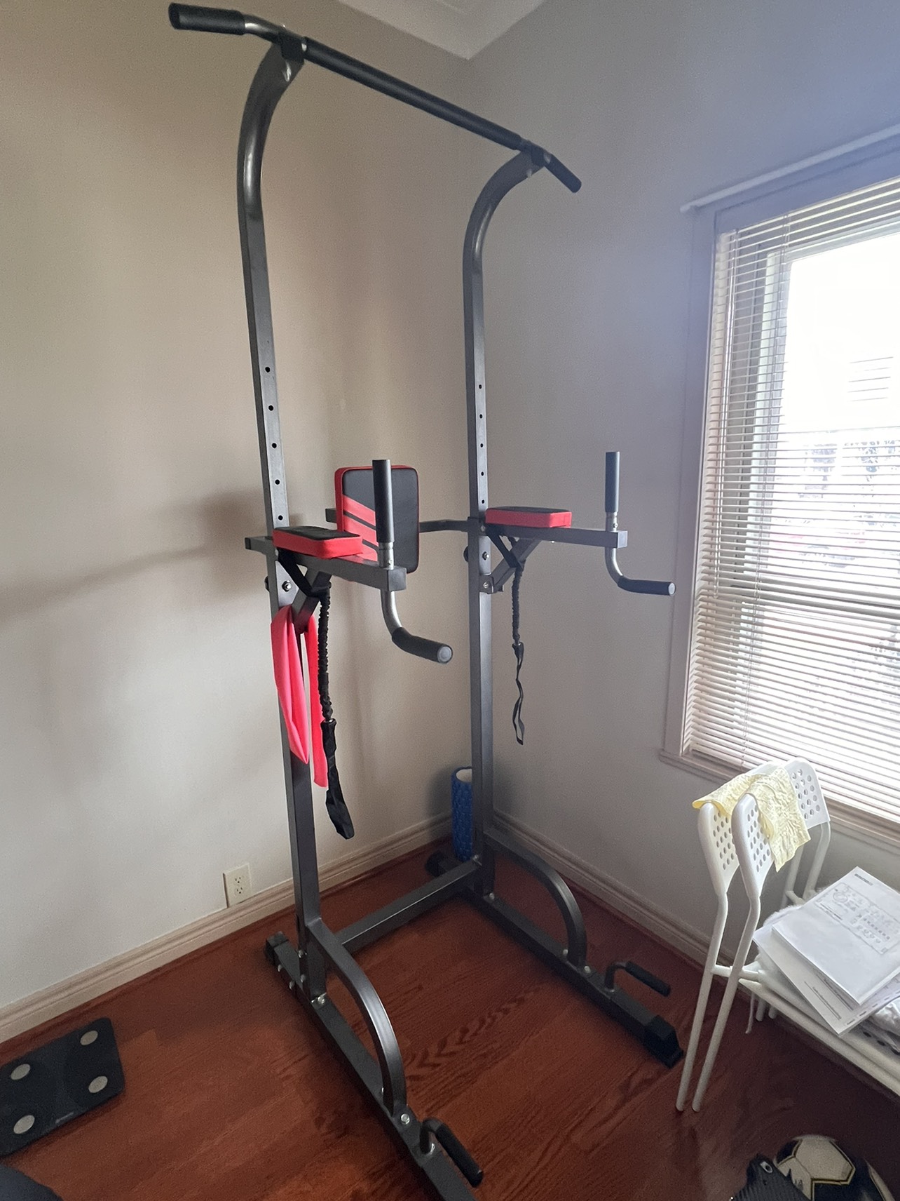 Workout Power Dip/Pull/Push Ups Station