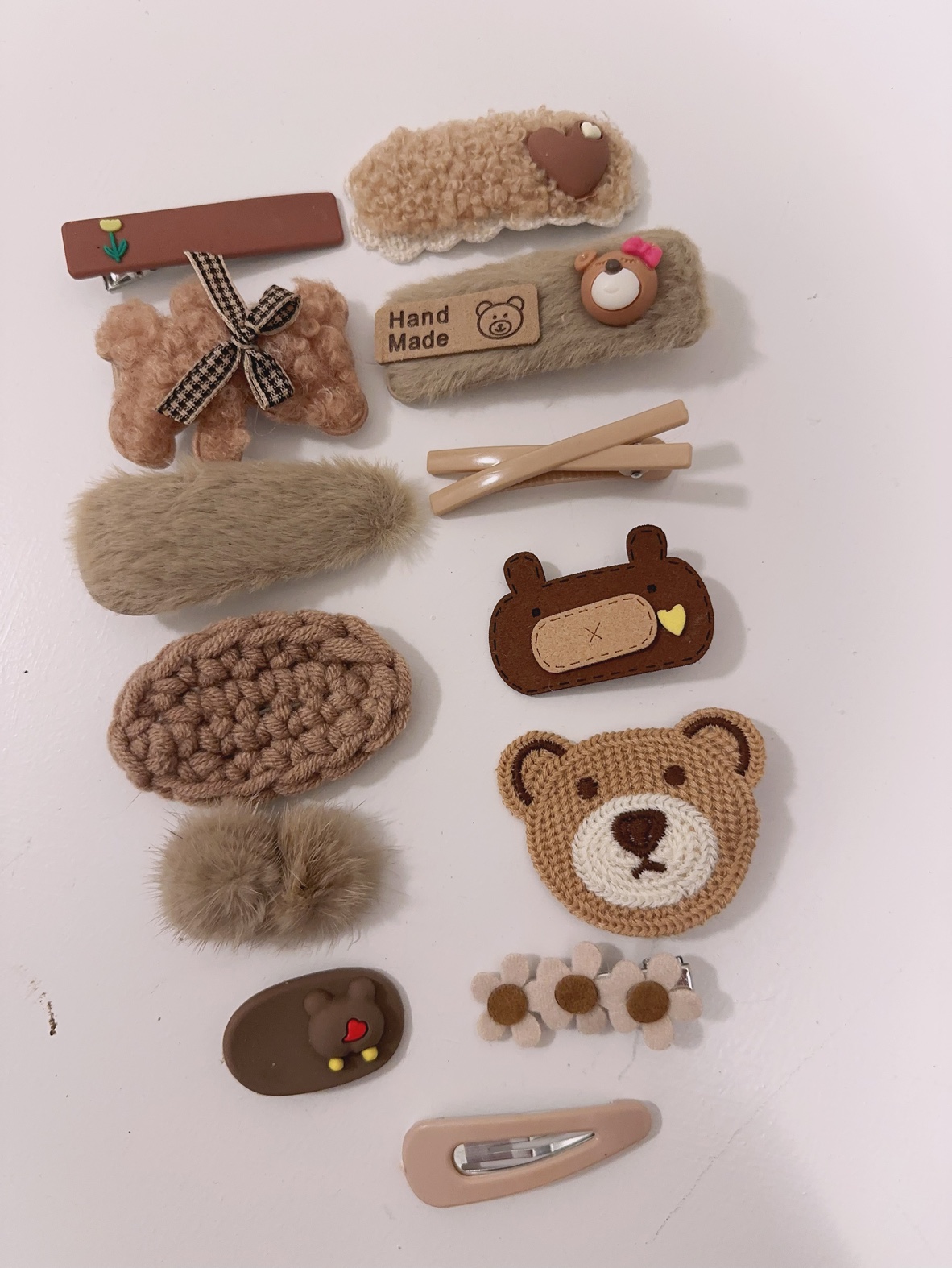 Hair Clips, 4 sets