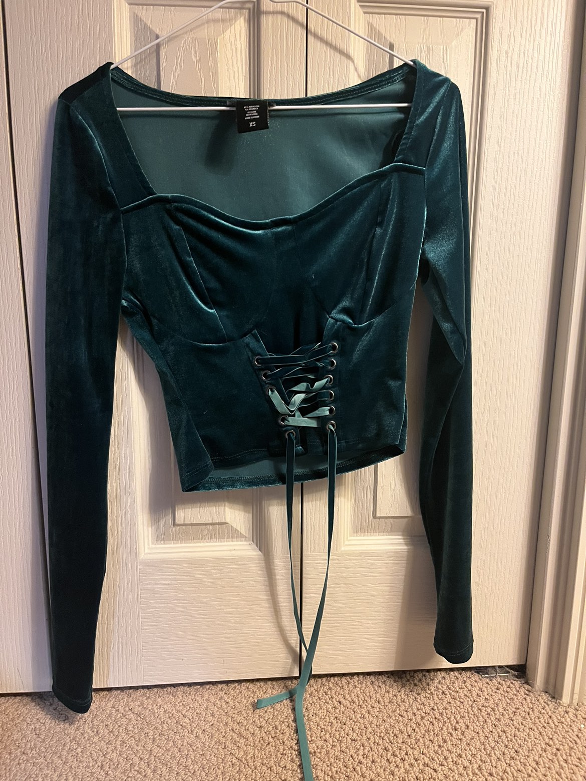 Hot Topic Velvet Top