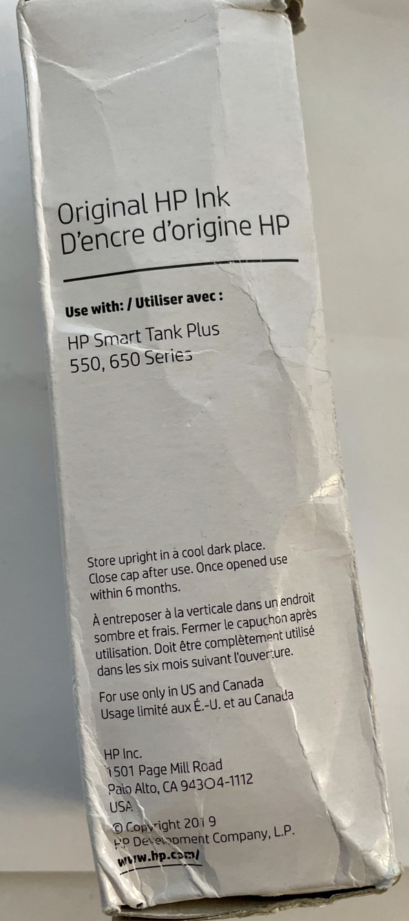 HP Original “31” Blue Ink image indicator(2)