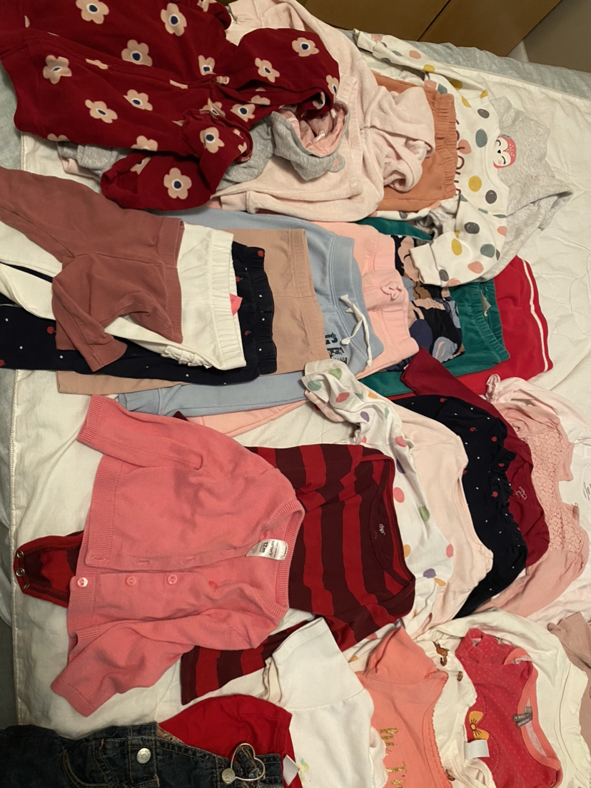 Used clothes for baby girl ages 6-12 months - photo 2