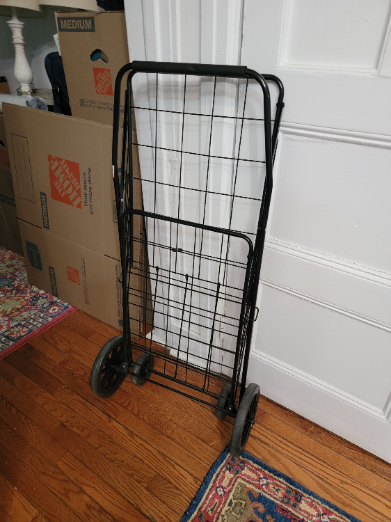 4-wheel, foldable shopping cart - photo 2