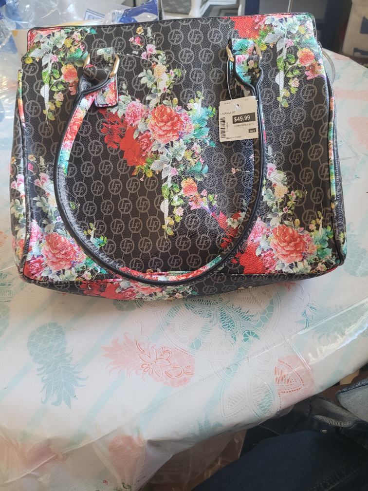 floral shoulder bag thumbnail