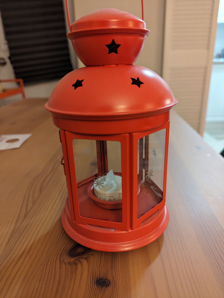 Christmas Tea Light Candle holder
