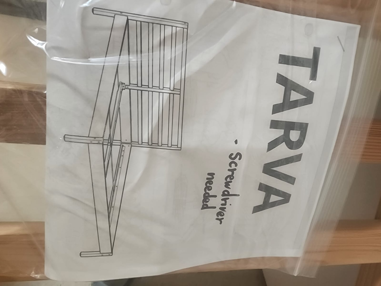 IKEA Queen Trava bed frame - photo 2
