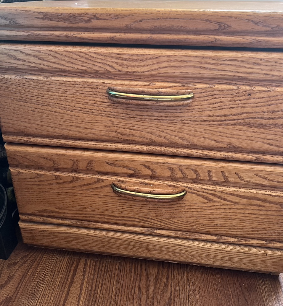 🥕Wooden dresser