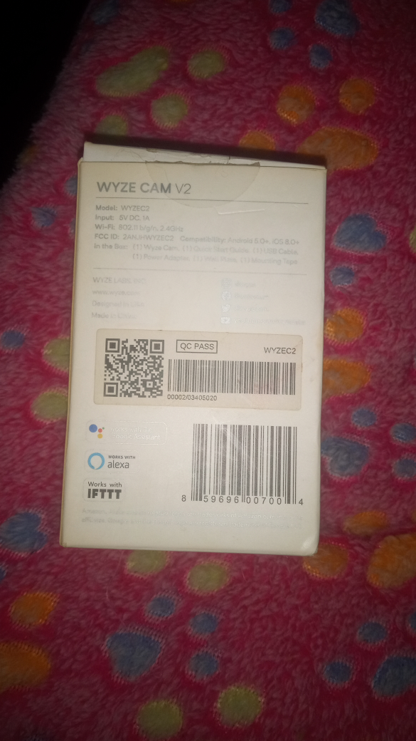 Wyze indoor home camera image indicator(3)