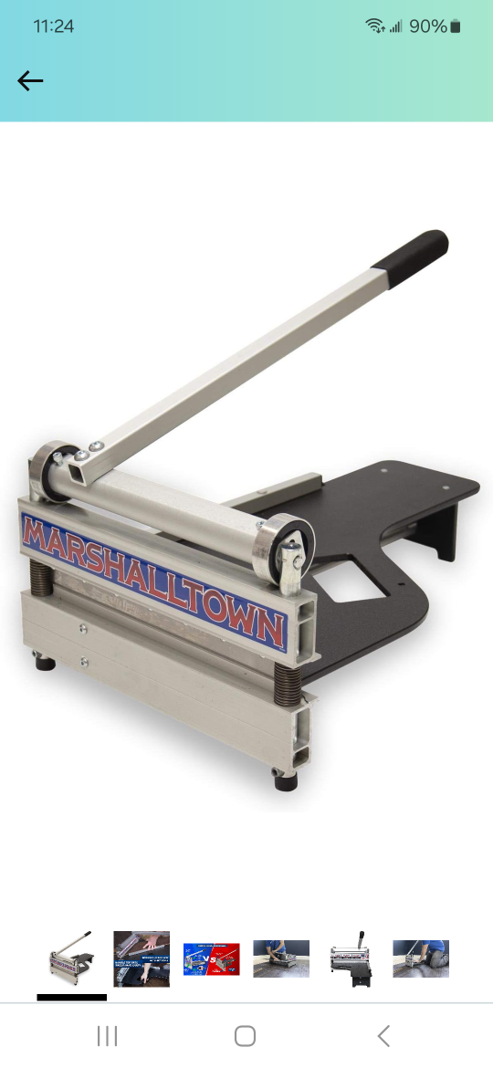 Marshalltown ultra lite Flooring cutter 13"