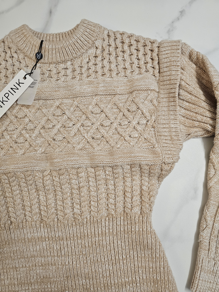 Jolene Cable-Knit Mini Dress image indicator(6)