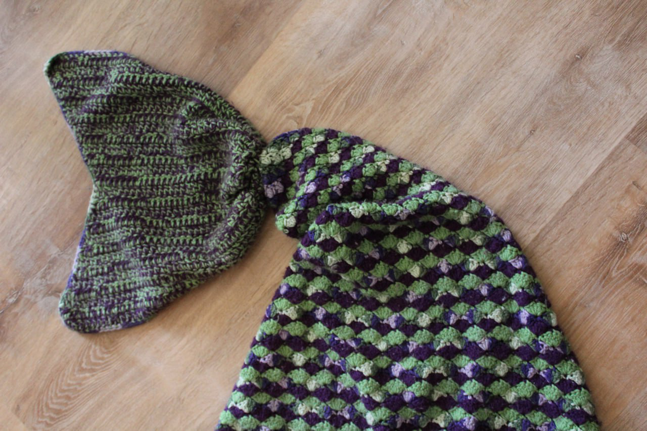 Knit - Mermaid tail blanket - photo 2