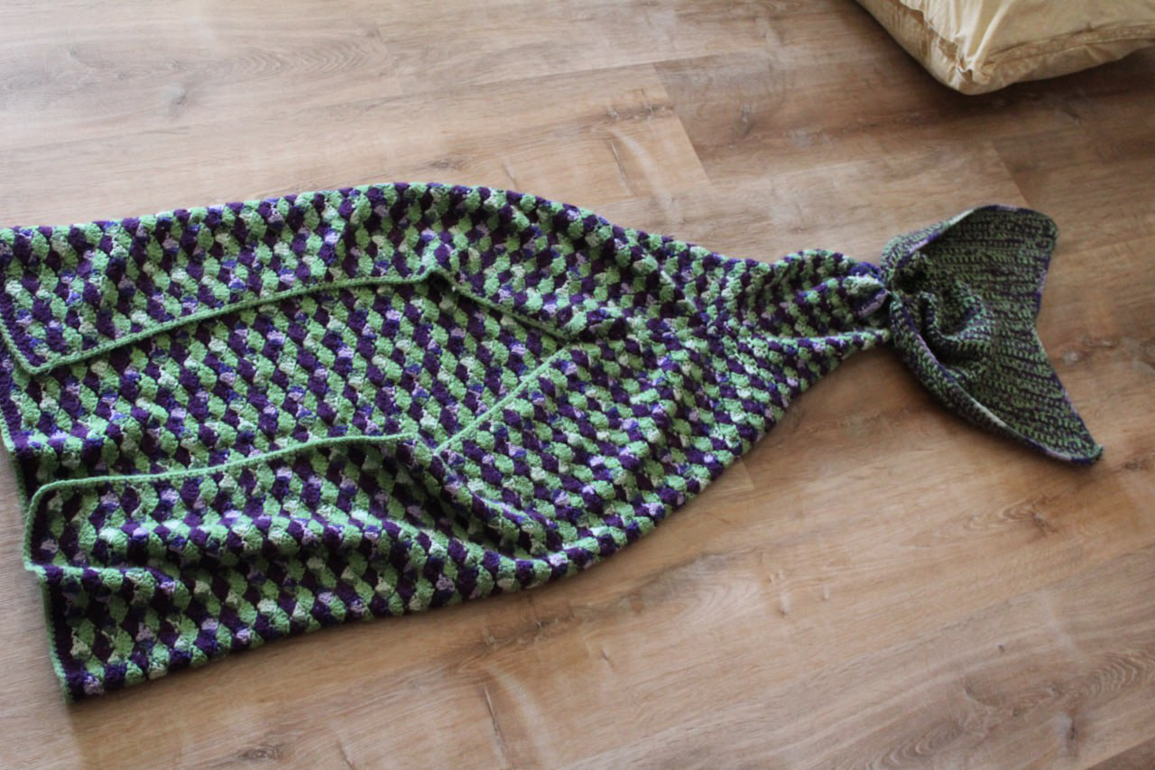 Knit - Mermaid tail blanket - photo 4