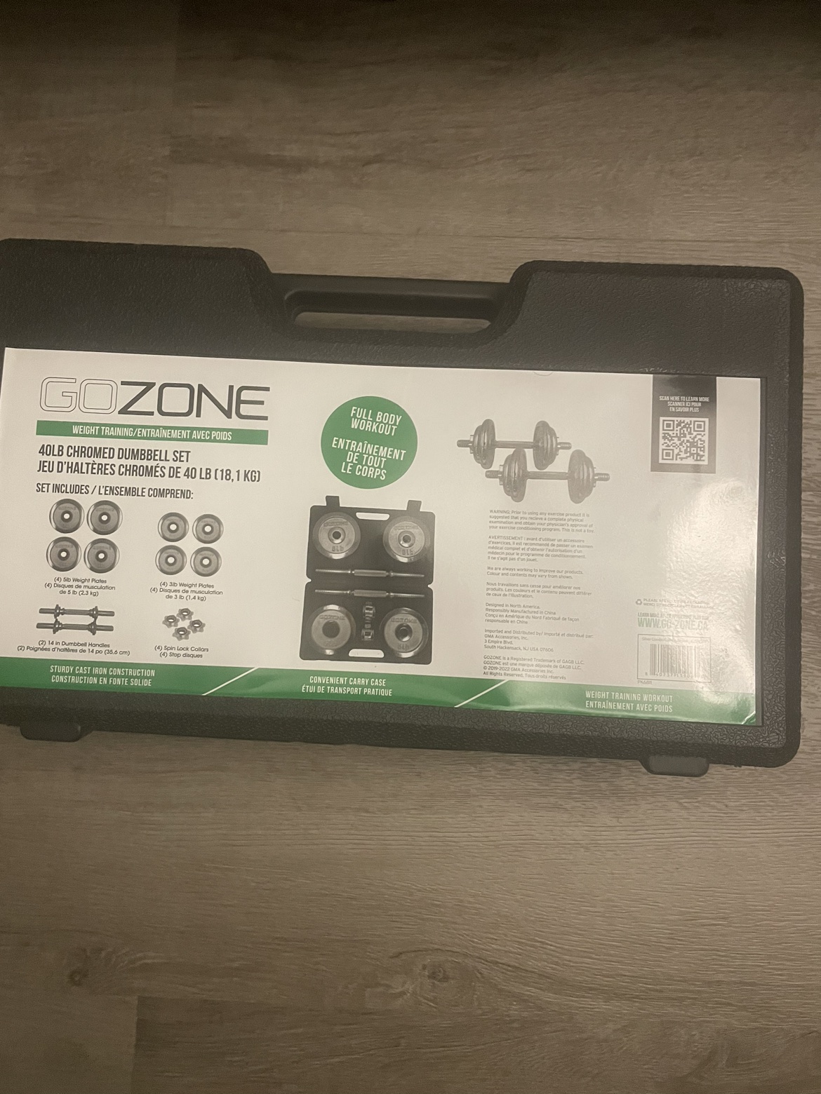 Go Zone weight lifting set image indicator(2)