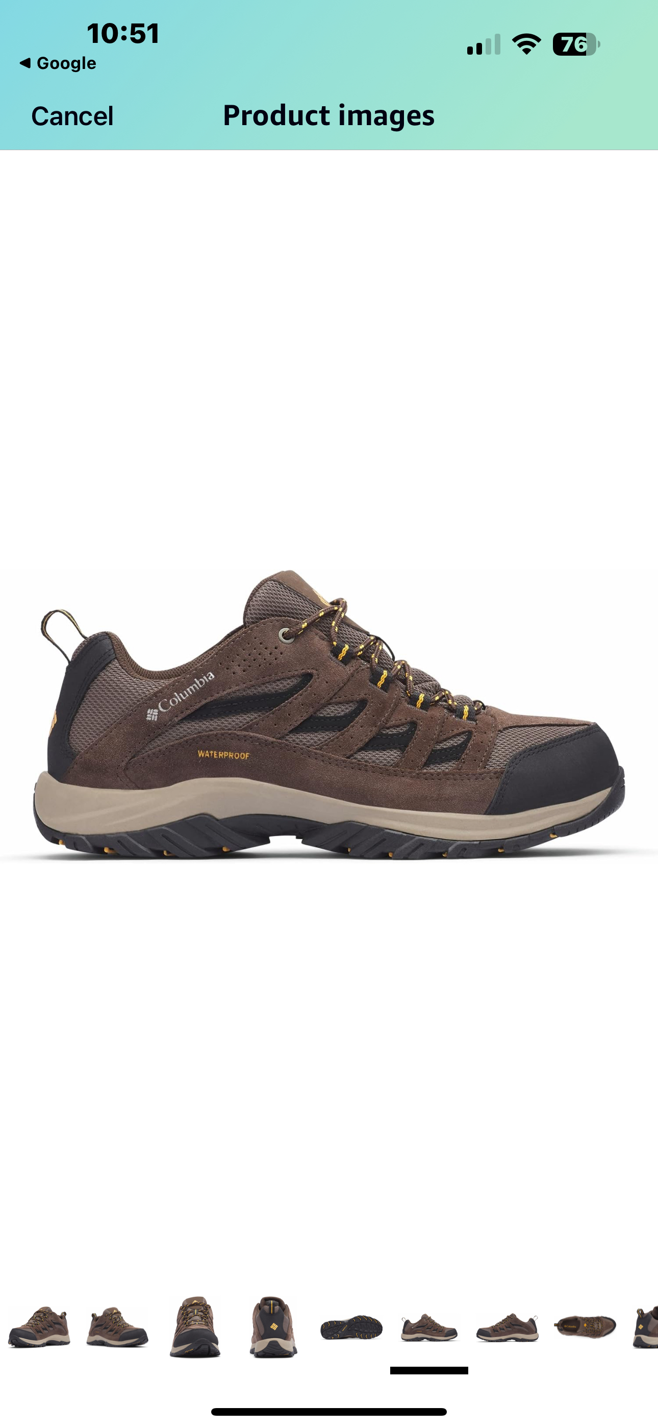 Columbia Mens Shoes Crestwood Low Waterproof - photo 2