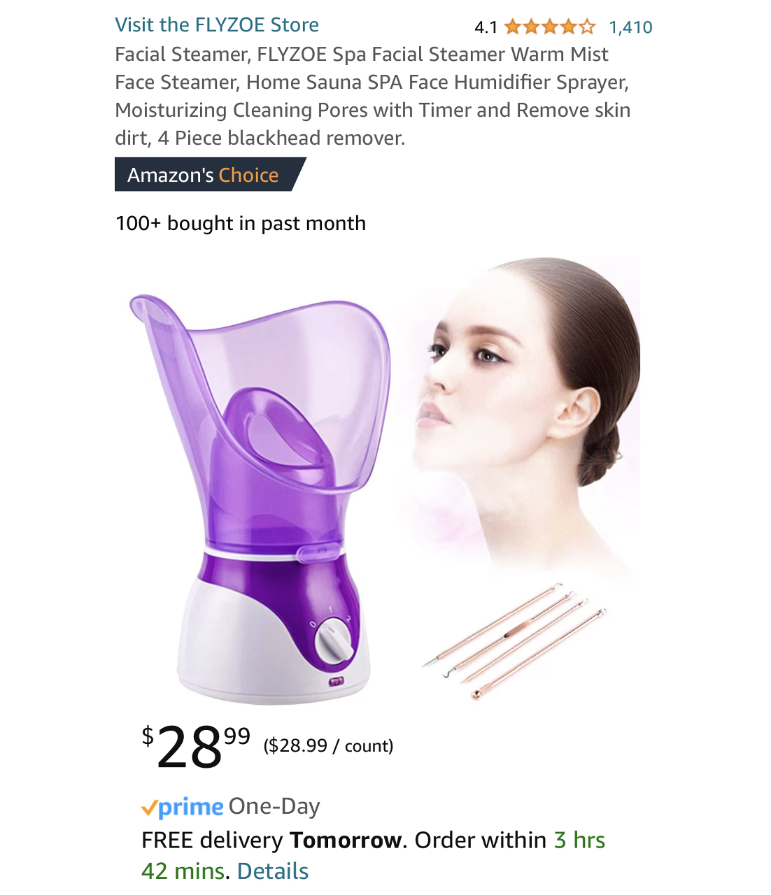 Facial Steamer - HALF PRICE - photo 2