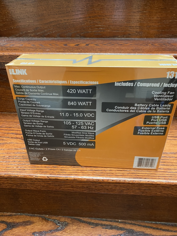 Power Inverter 12VCD 400 Watts image indicator(2)