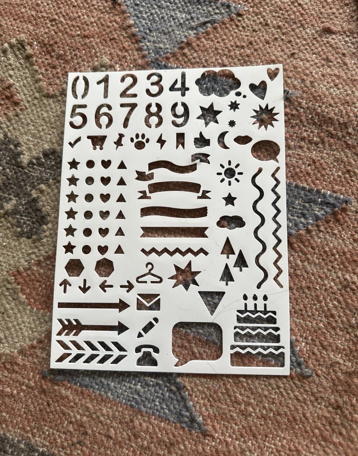 300+ organization/planner stickers with stencil sheet - photo 5