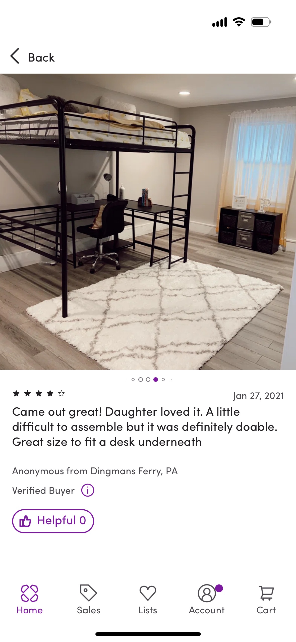 Ajay full size loft bed - photo 4
