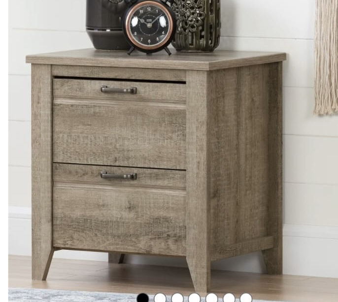 Night Stand - South Shore. NEW. W/ little defect