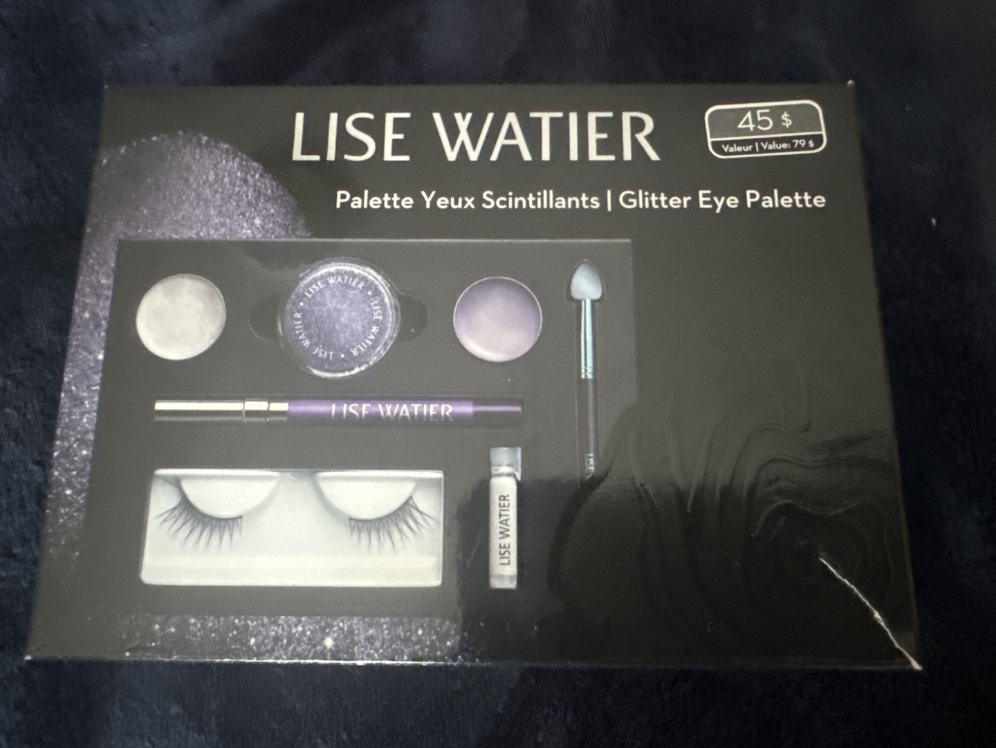 🥕 Lise Watier glitter eye palette thumbnail
