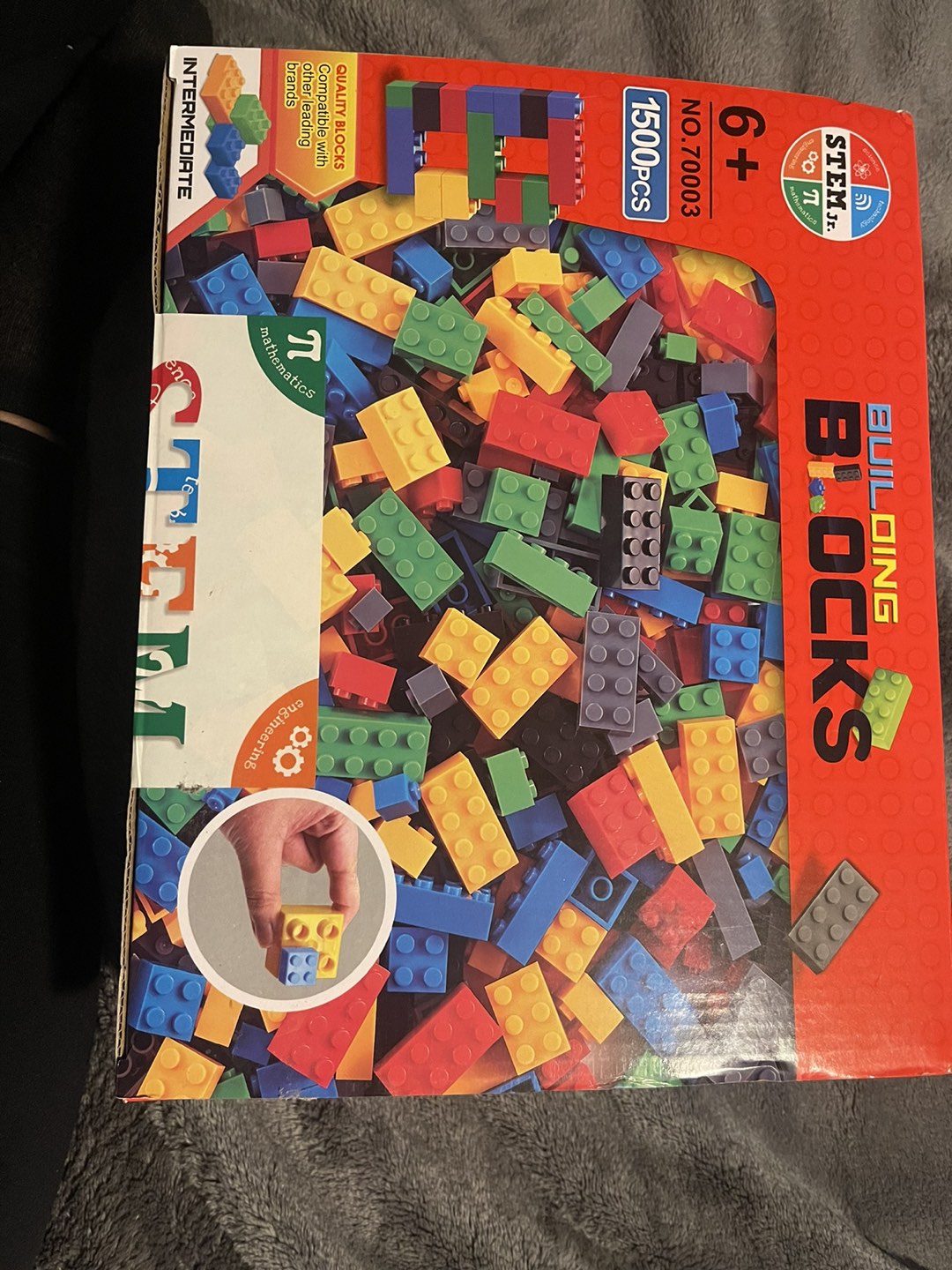 GARUNK Building Blocks 1500 pcs Block set. STEM Jr  6+ thumbnail