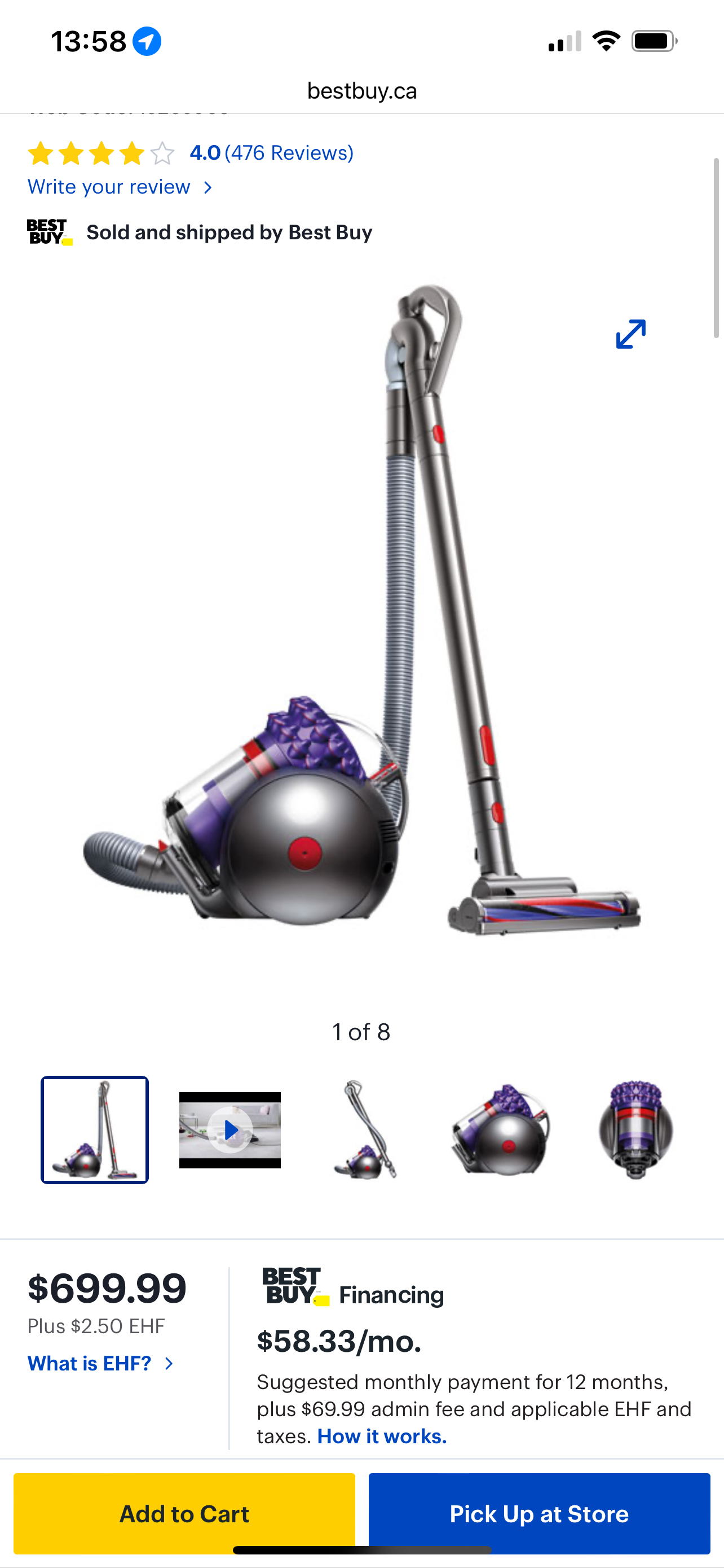 Dyson DC 37 Vacuum image indicator(2)