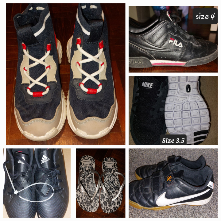 Kids Boys Shoes Sneakers Sizes 1-4 NWT/EUC image indicator(4)