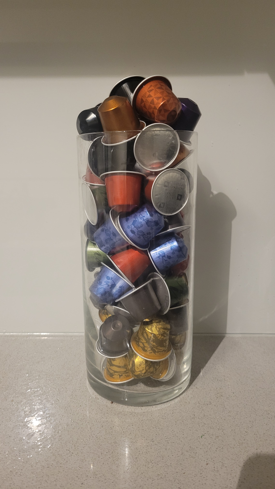 $300 Nespresso Machine + $150 Lot of 75 Pods + $30 Pod Holder image indicator(5)