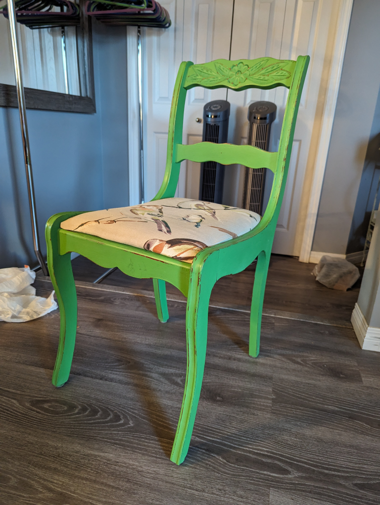 Refinished Distressed Chair