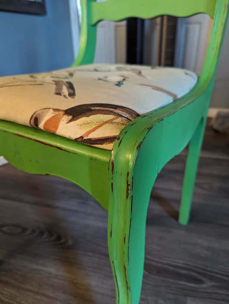 Refinished Distressed Chair - photo 3