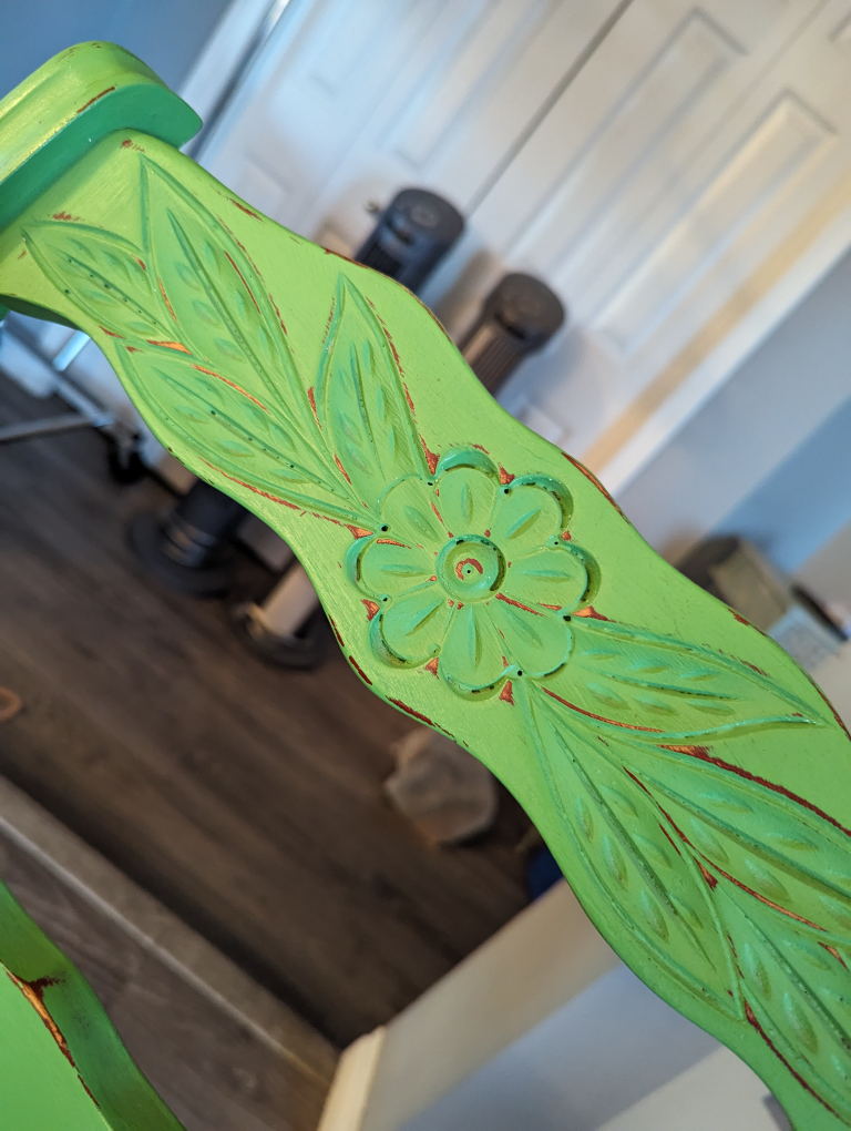 Refinished Distressed Chair - photo 4