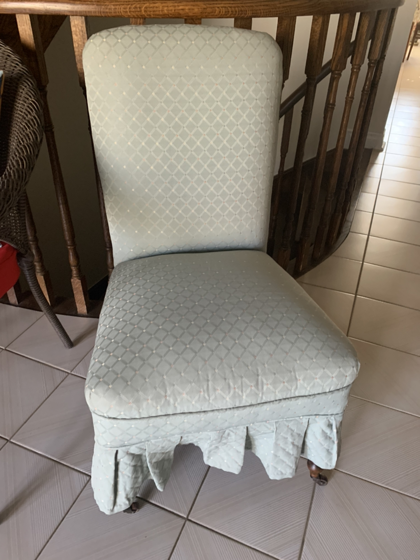 Antique Slipper Chair
