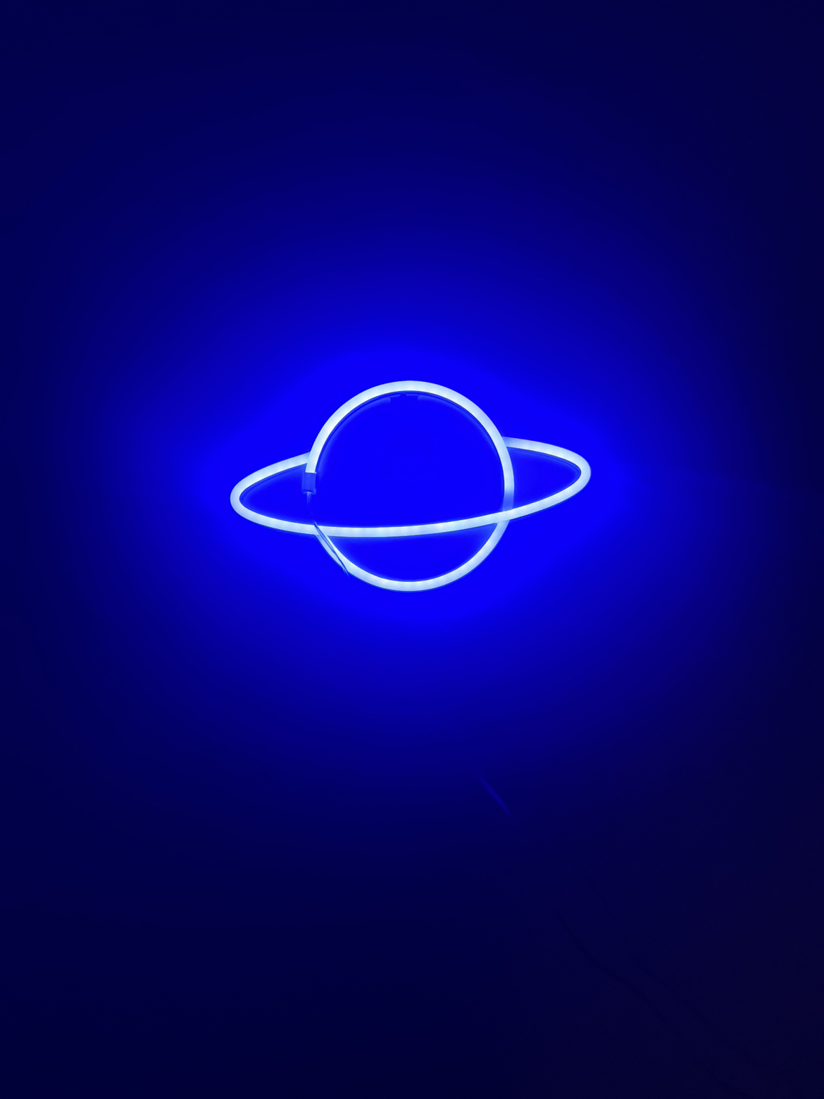 Neon Sign LED Blue Space *BRAND NEW* thumbnail