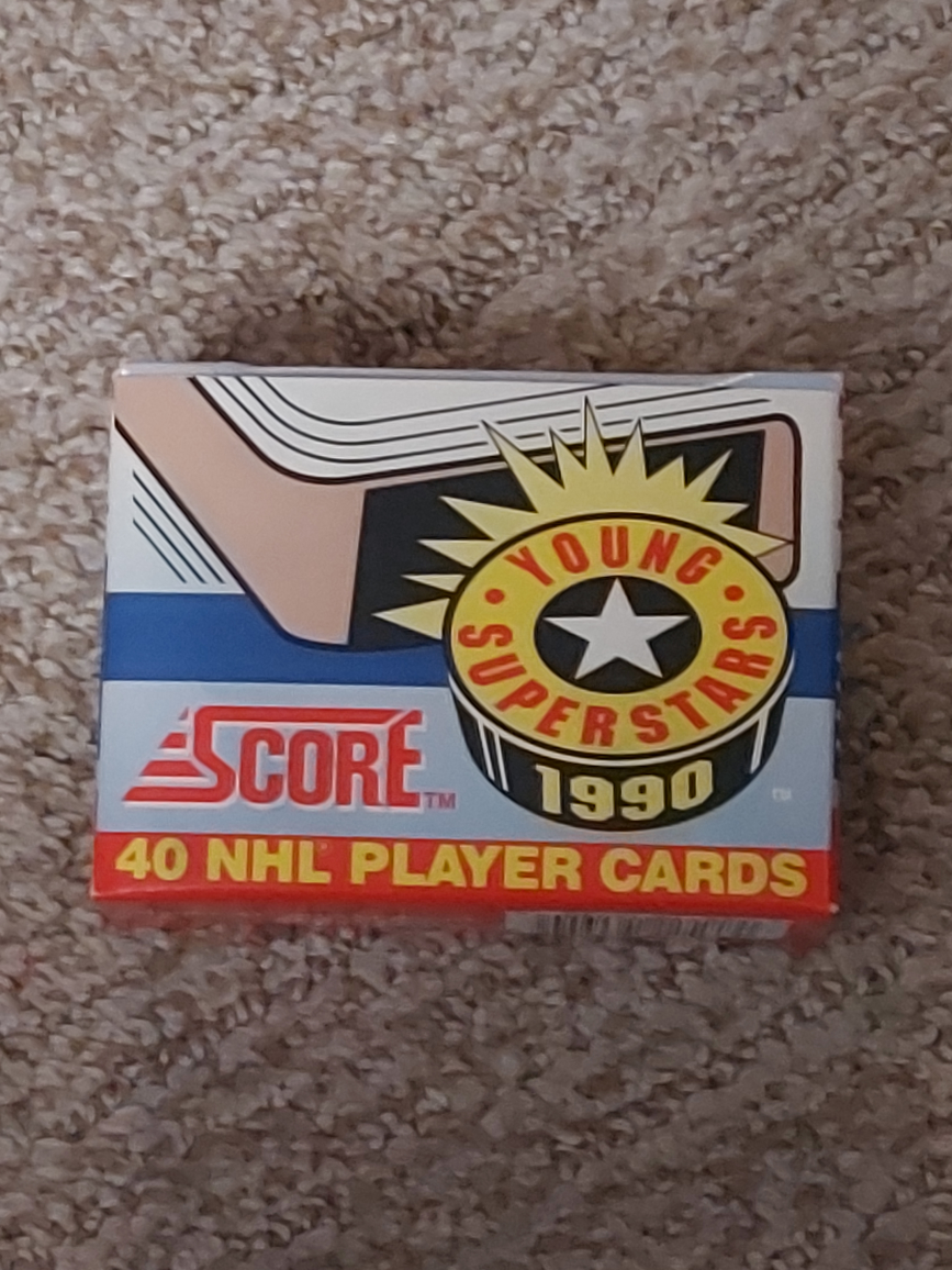1990 Score Young Superstars 40 NHL Player Cards Set