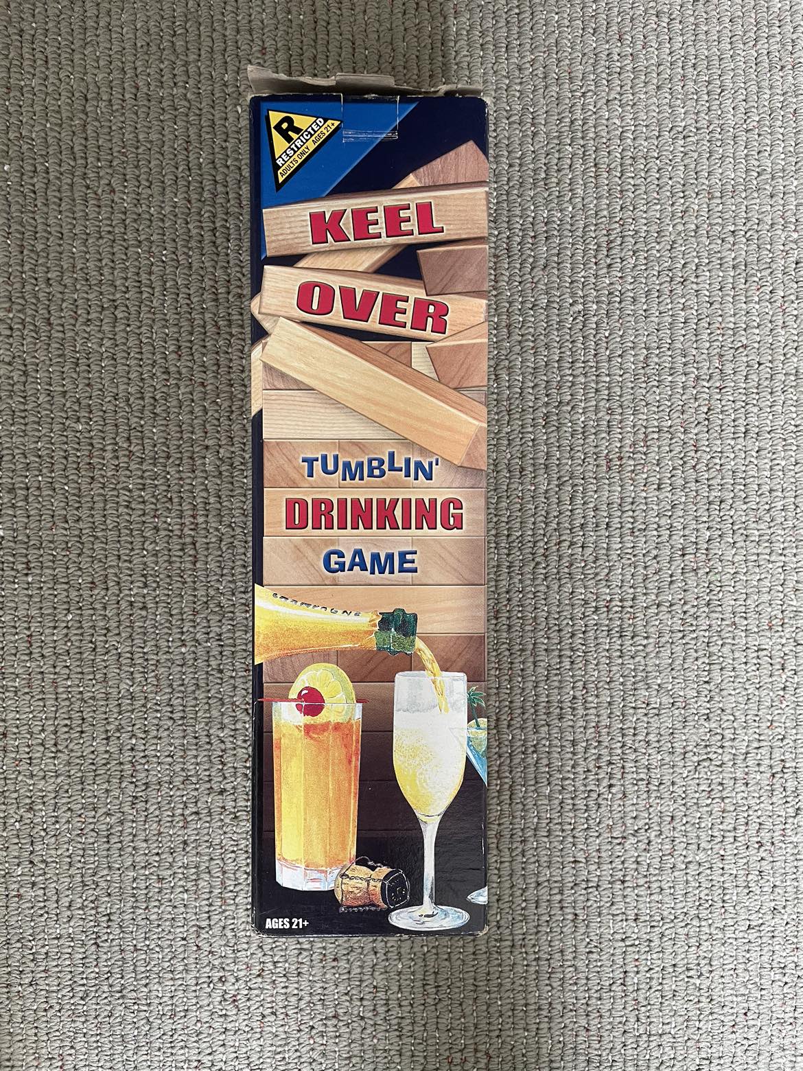 Jenga drinking game