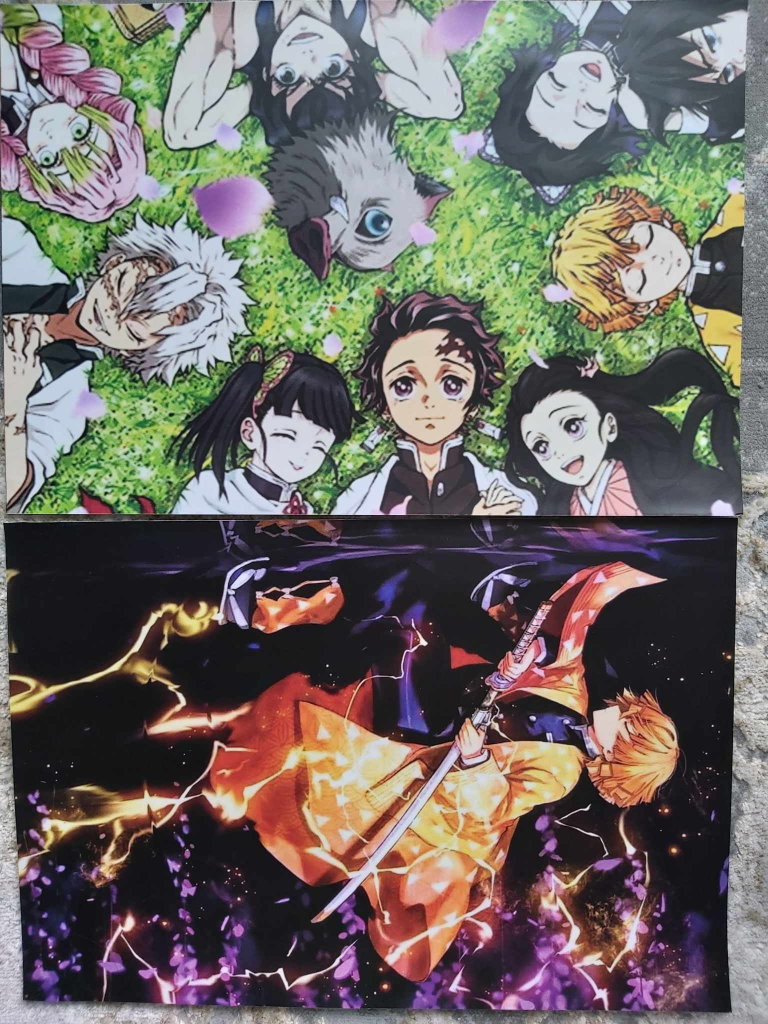 Demon Slayer anime posters