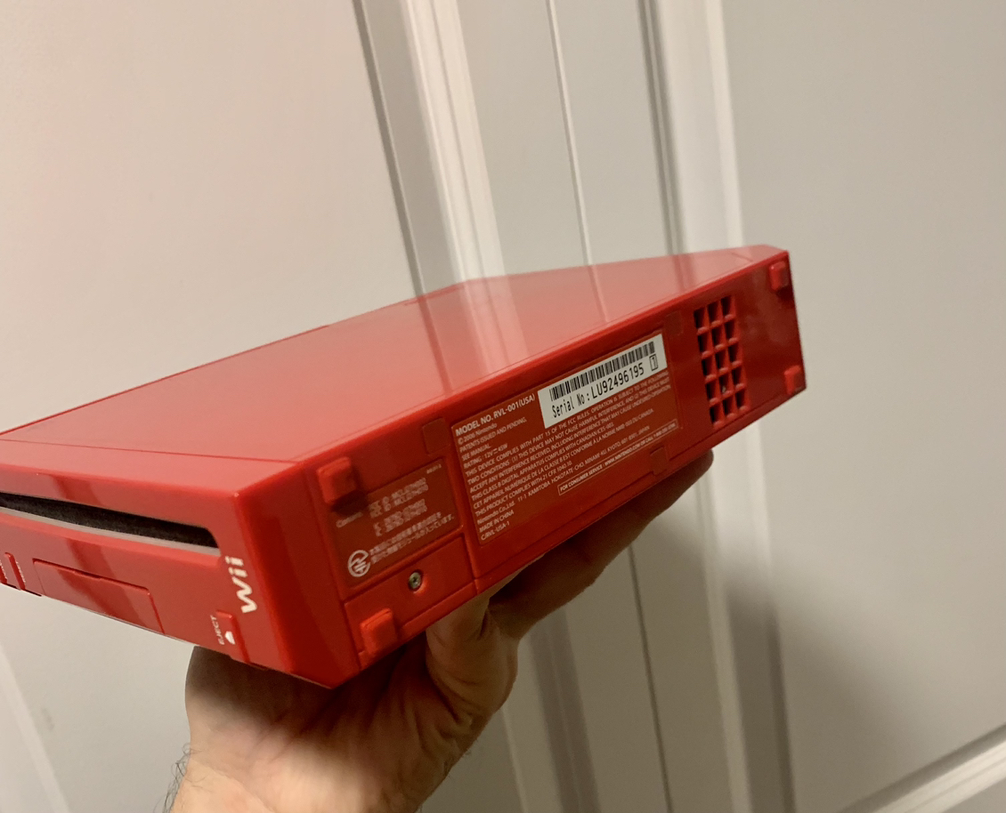 Nintendo Wii Console - Red - Unit Only - photo 3