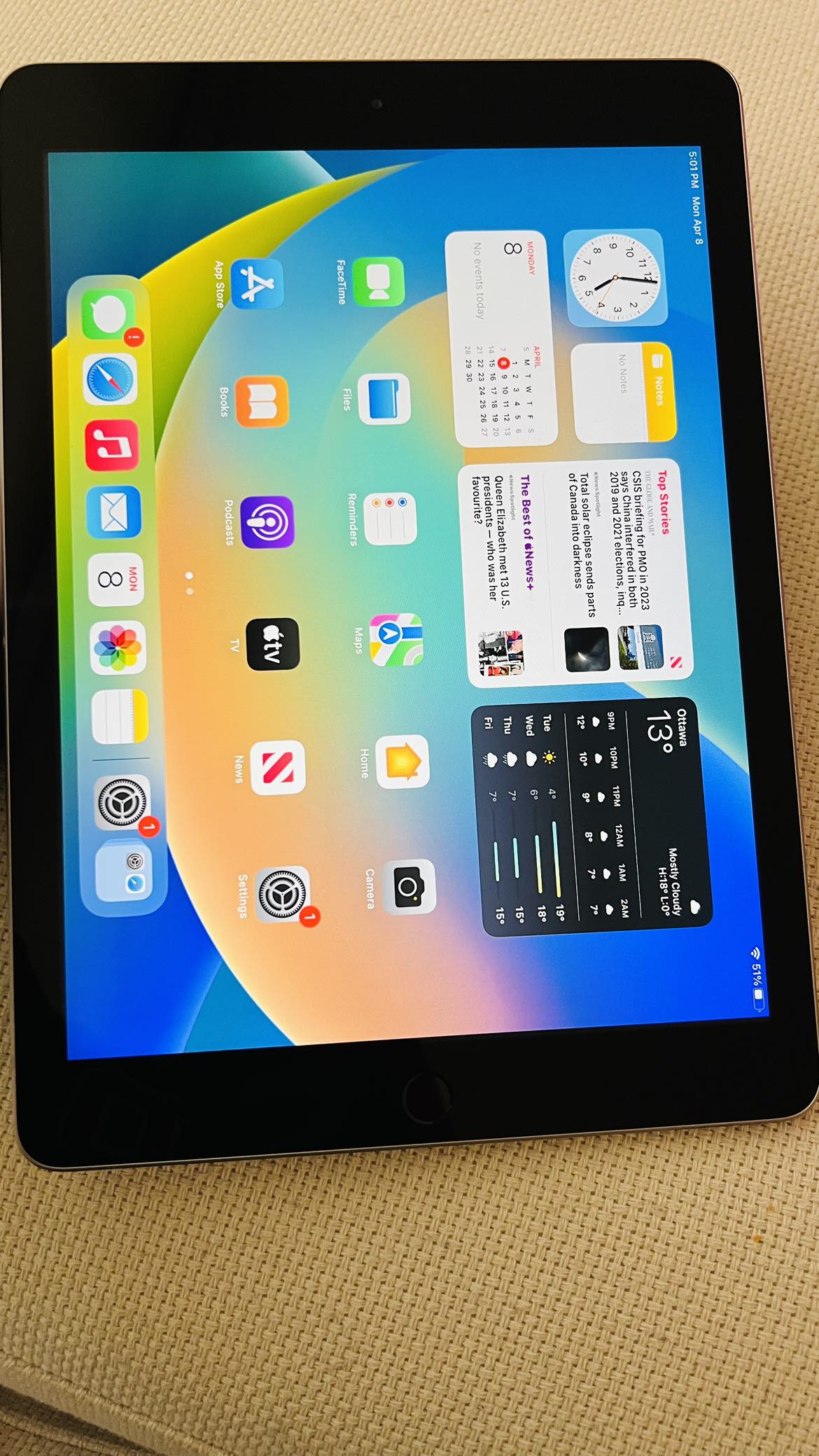 iPad 5th Generation 128GB Space Grey image indicator(2)