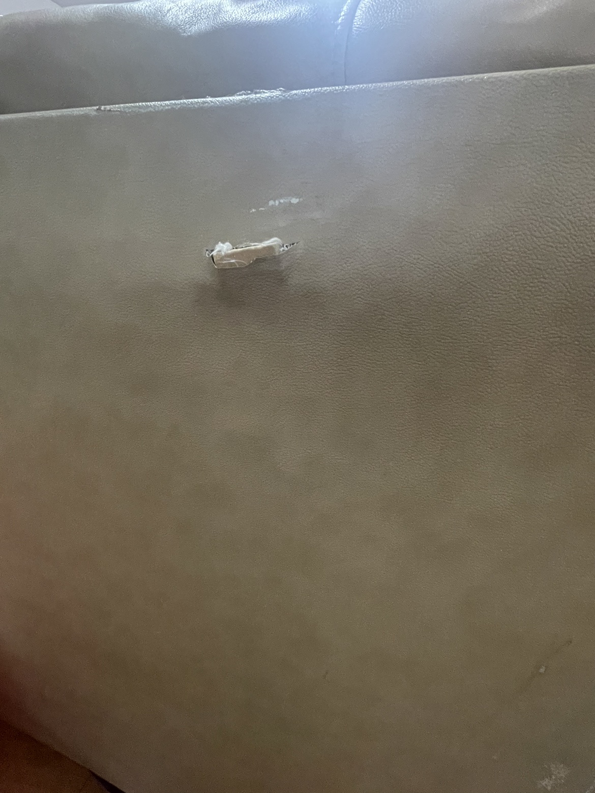 Leather couch loveseat - photo 3