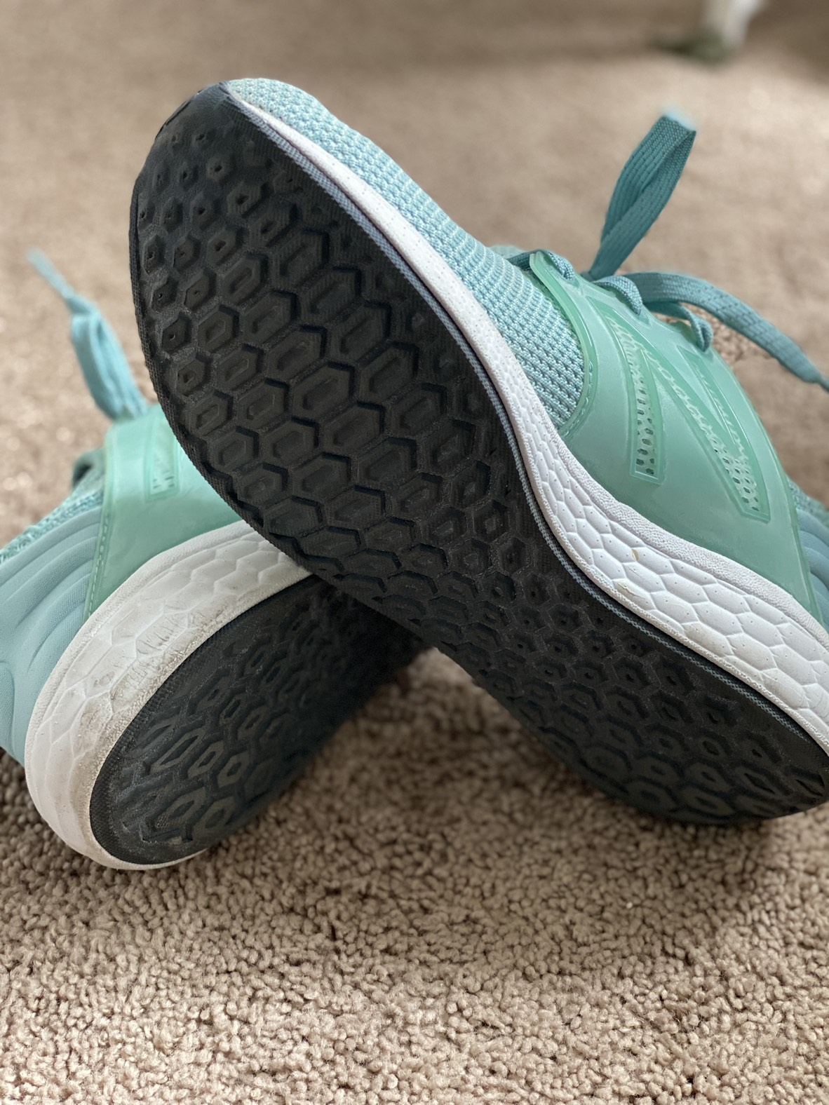 Women’s New Balance Fresh Foam Cruz v2 mint green 7.5 - photo 5