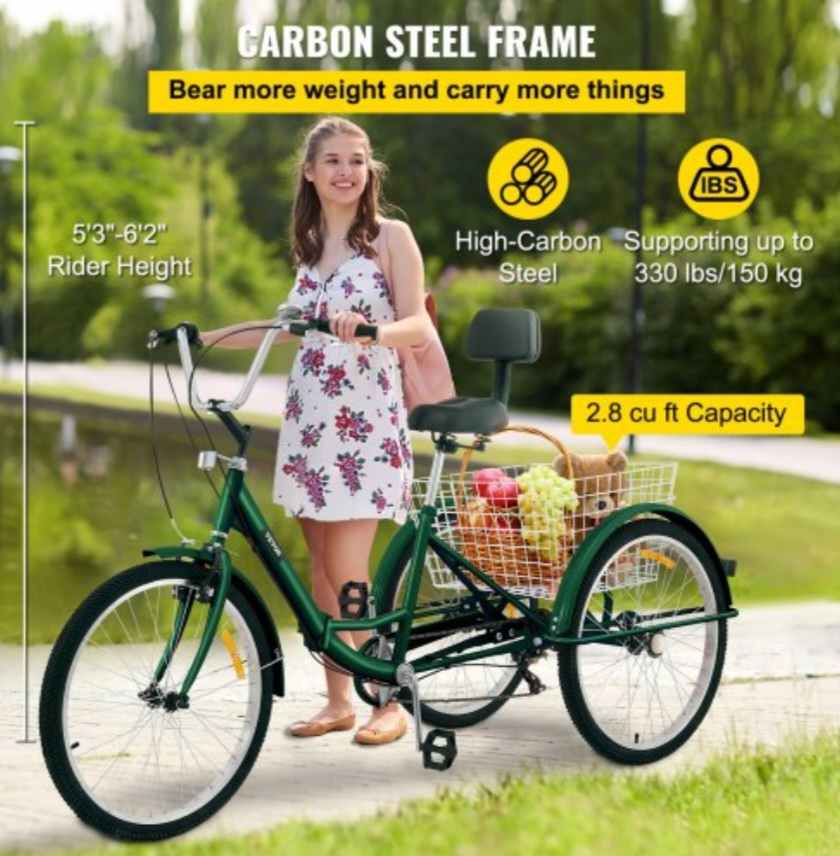 Vevor Adult Tricycle - photo 2