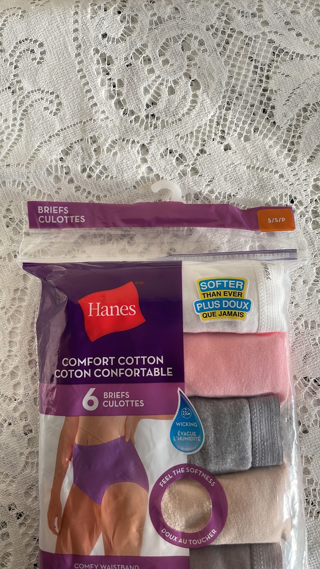 Hanes Cotton Women’s Briefs   (Small) image indicator(4)