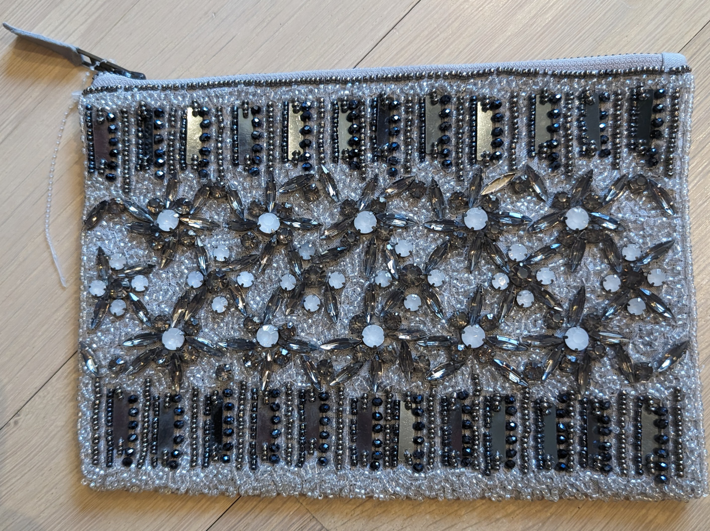 Anthropologie Beaded Clutch image indicator(2)