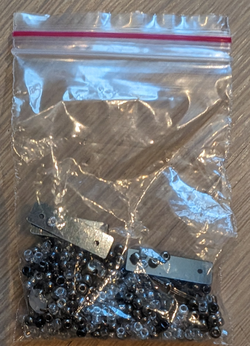 Anthropologie Beaded Clutch image indicator(3)