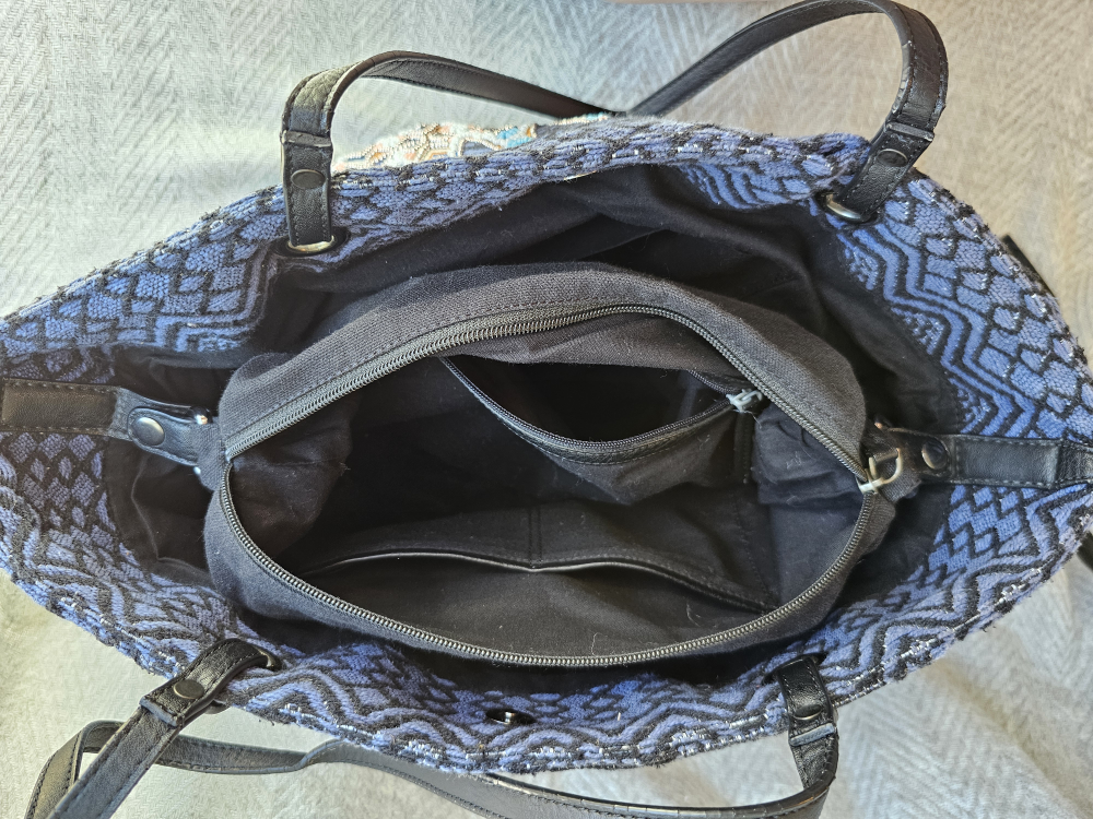 Desigual Canvas Tote with Bead Embellishments image indicator(4)