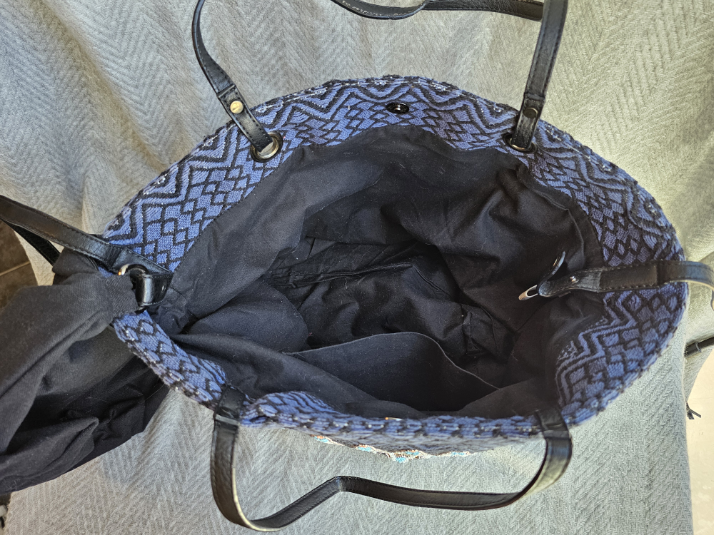 Desigual Canvas Tote with Bead Embellishments image indicator(7)