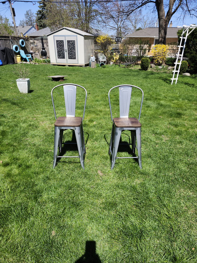 metal stools