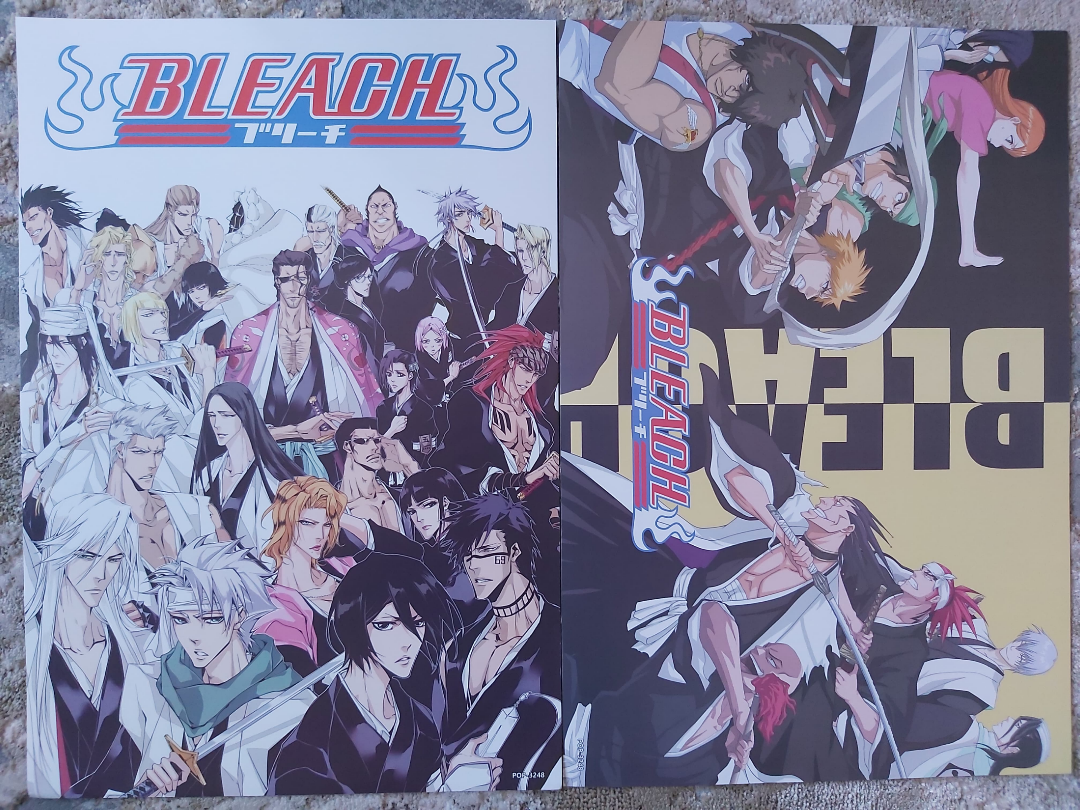 bleach anime posters