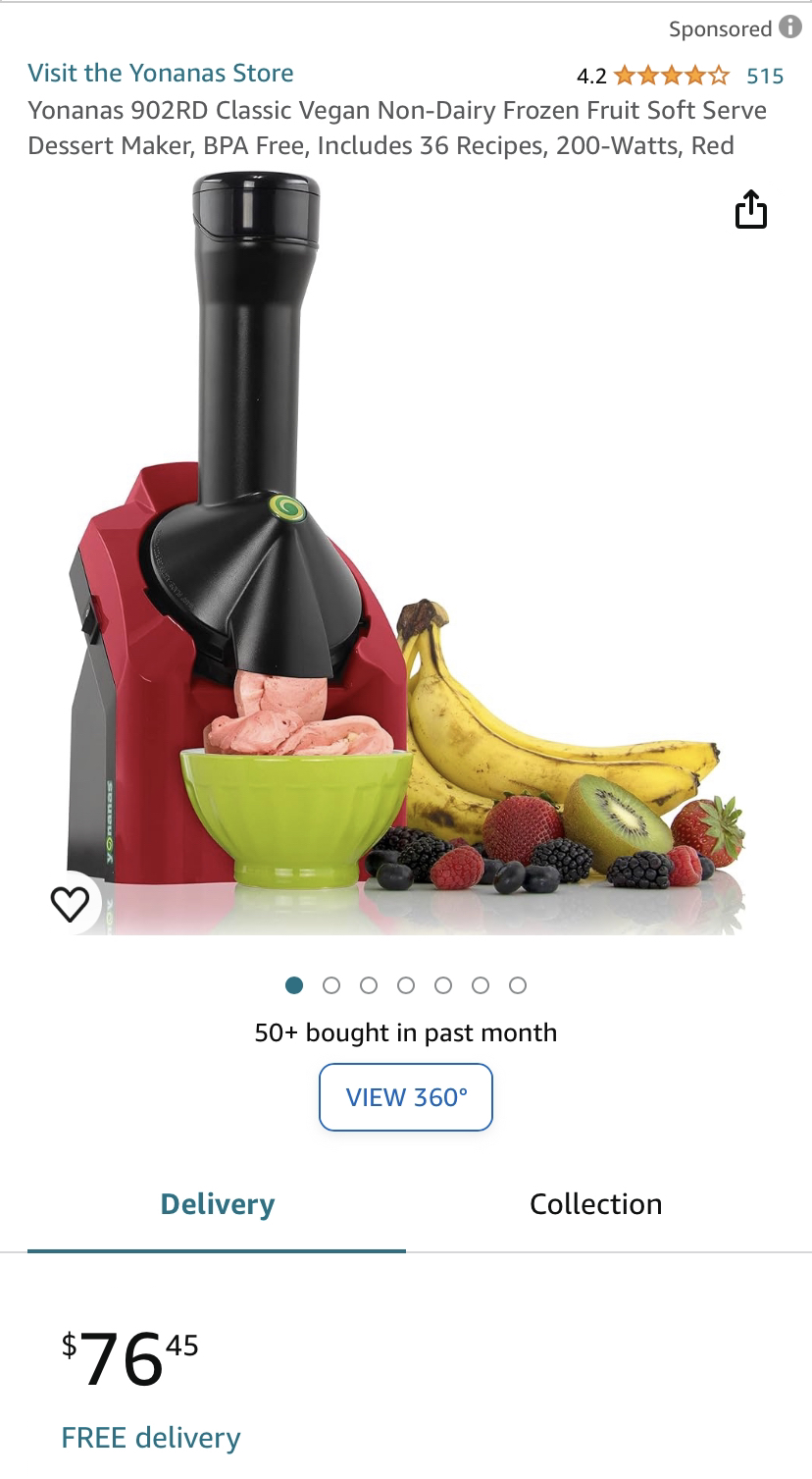 Yonanas Fruit Dessert maker image indicator(2)