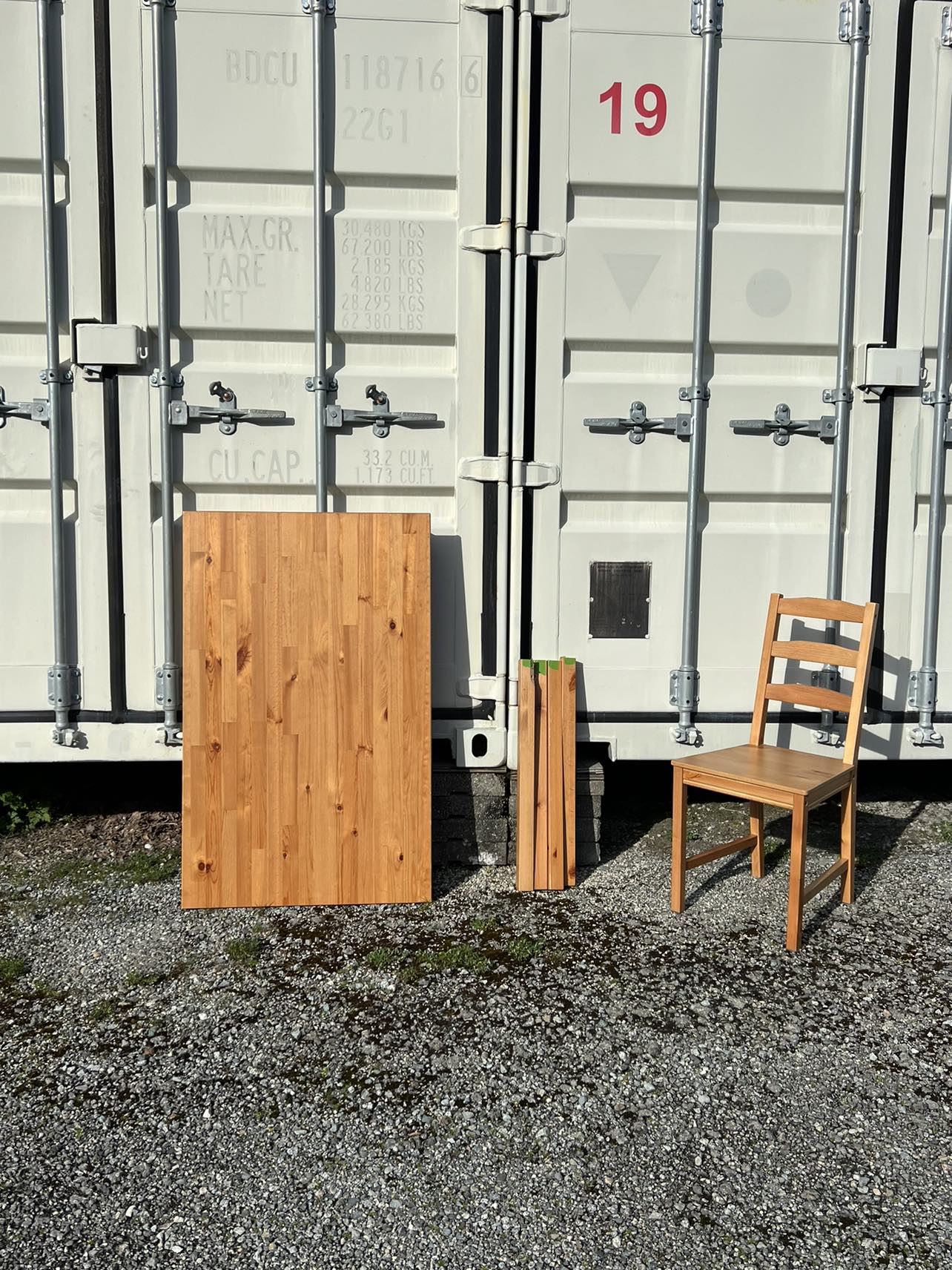 Ikea Jokkmokk Dining Table + 4 Chairs image indicator(4)